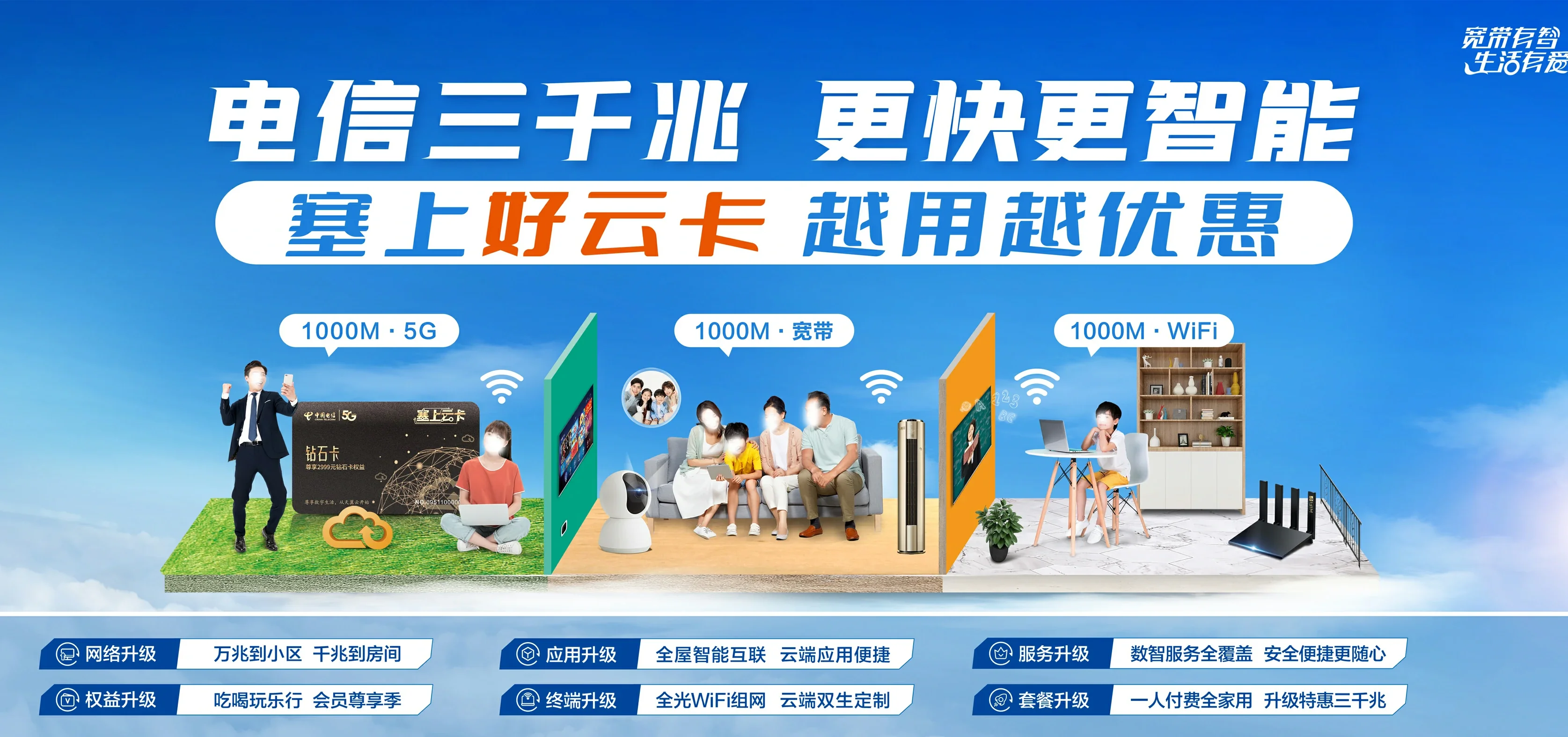 中国电信 大关县电信宽带 宽带套餐